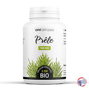 Rappel produit Gélules de Prêle biologique 190mg GPH Diffusion
