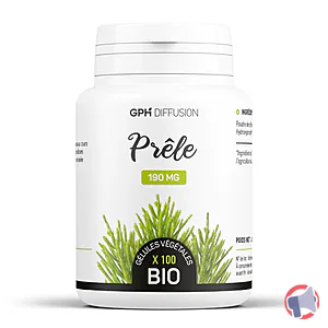 Rappel produit Gélules végétales de prêle biologique 190mg GPH DIFFUSION