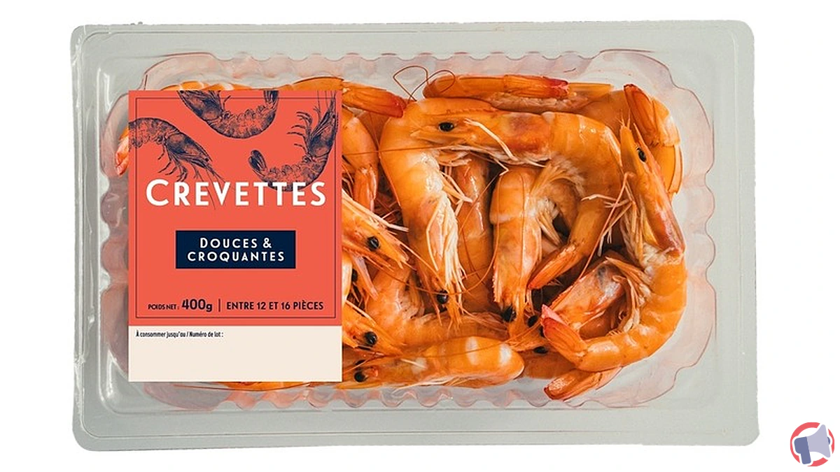 Rappel : grand frais crevettes entières cuites (produit réfrigéré) — quels risques et que faire