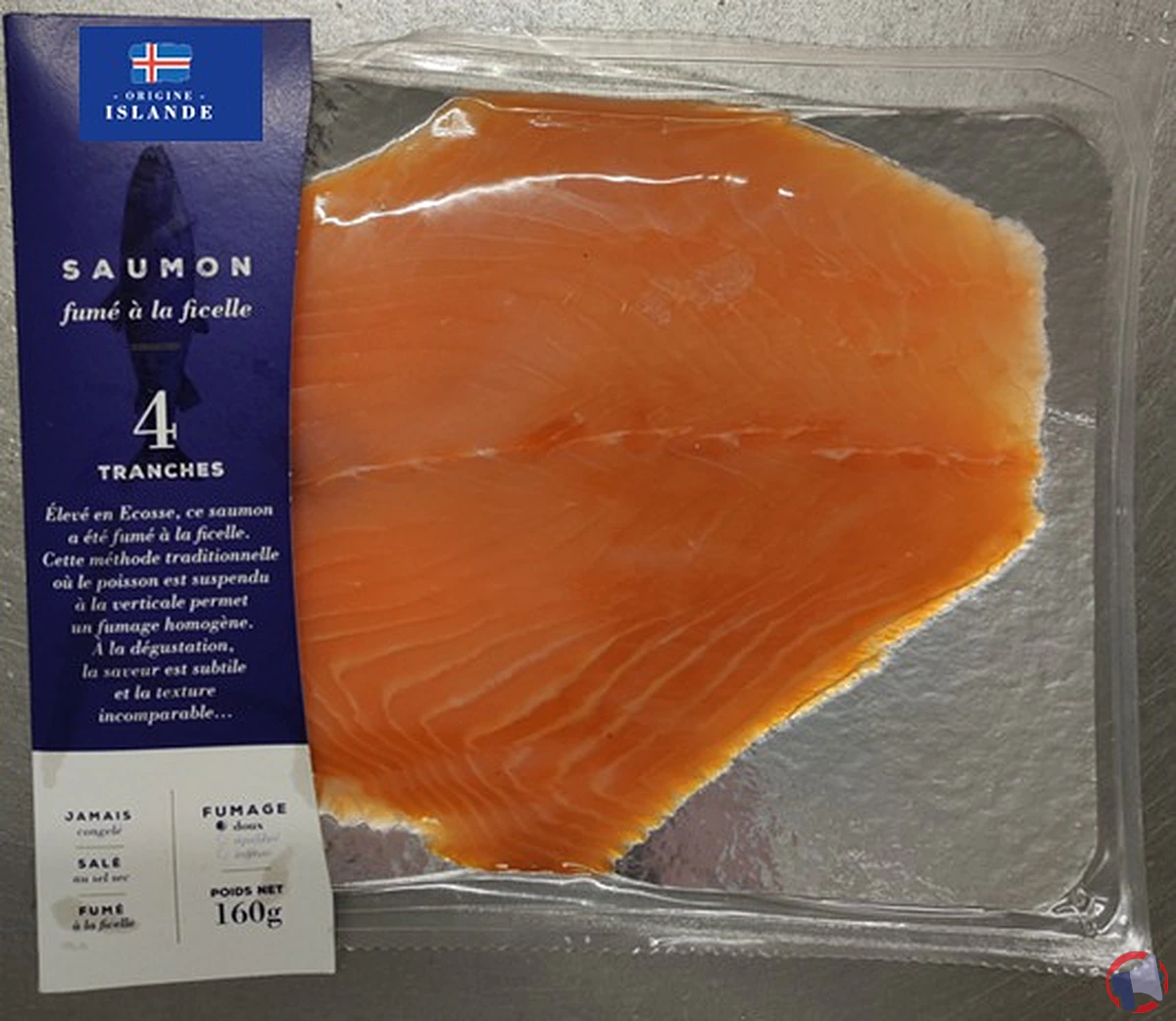 Rappel produit saumon fumé ficelle : étiquetage erroné chez grand frais / fresh / mon-marché.fr