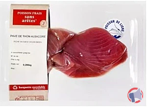 Rappel produit Pavé de thon albacore Grand frais