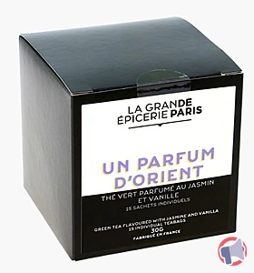 Rappel produit Thé Un Parfum d'Orient - Etui 15 sachets individuels LA GRANDE EPICERIE DE PARIS
