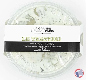 Rappel produit Le tzatziki au yaourt grec La Grande Epicerie de Paris