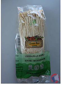Rappel produit CENDAWAN ENOKI, ENOKI MUSHROOM (champignons ENOKI) GREEN BOX Limited