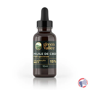 Rappel produit Huile CBD 15% Full Spectrum GREEN VALLEE