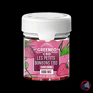 Rappel produit LES PETITS BONBONS CBD FRAISE DES BOIS SANS SUCRE 600MG GREENEO