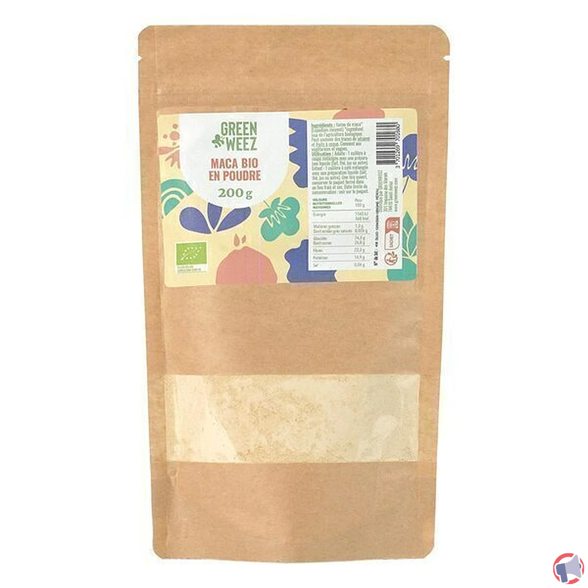 Rappel de produit : maca bio en poudre de la marque Greenweez