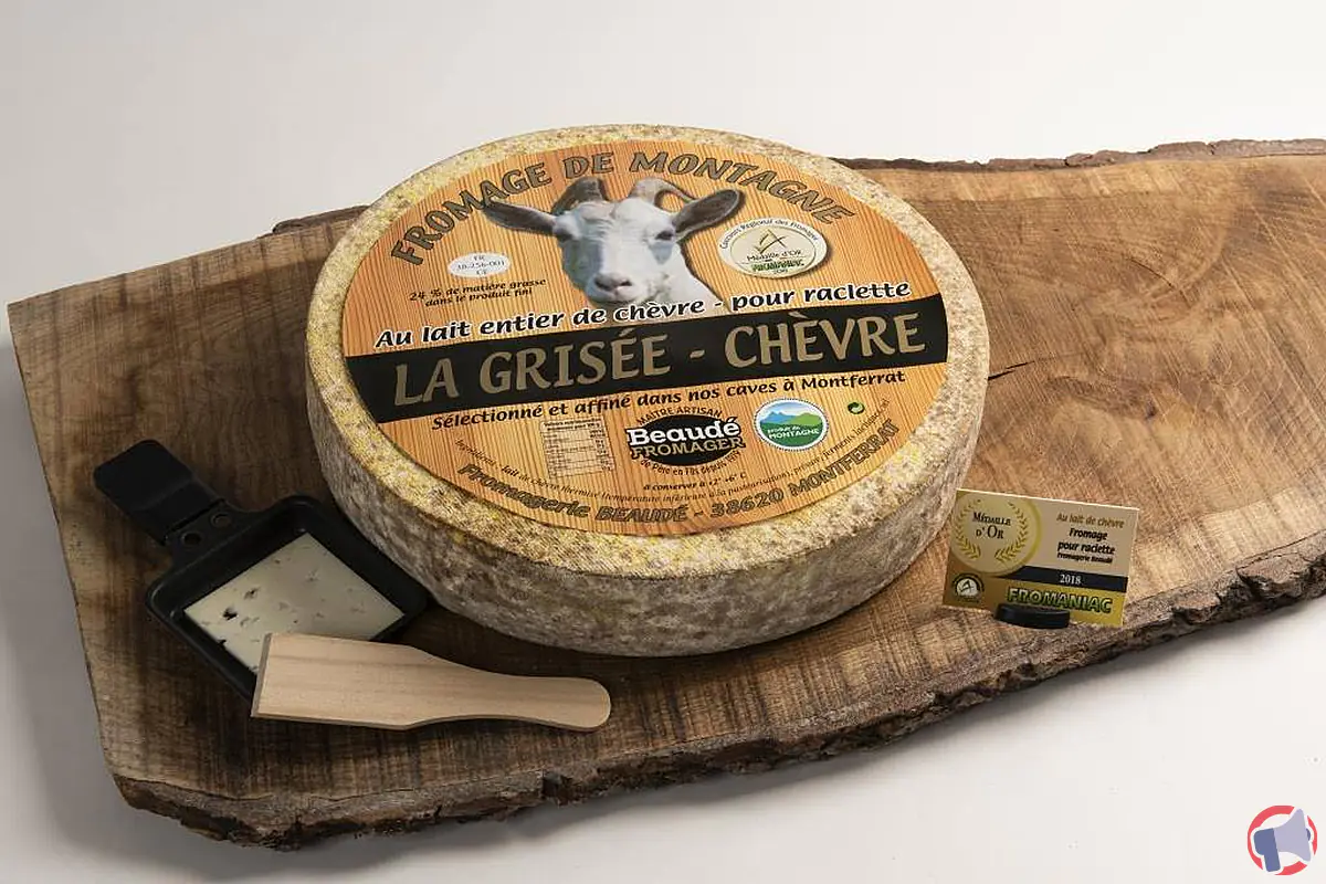 Rappel produit : risques liés à la raclette de chèvre 'Grisée chèvre raclet'