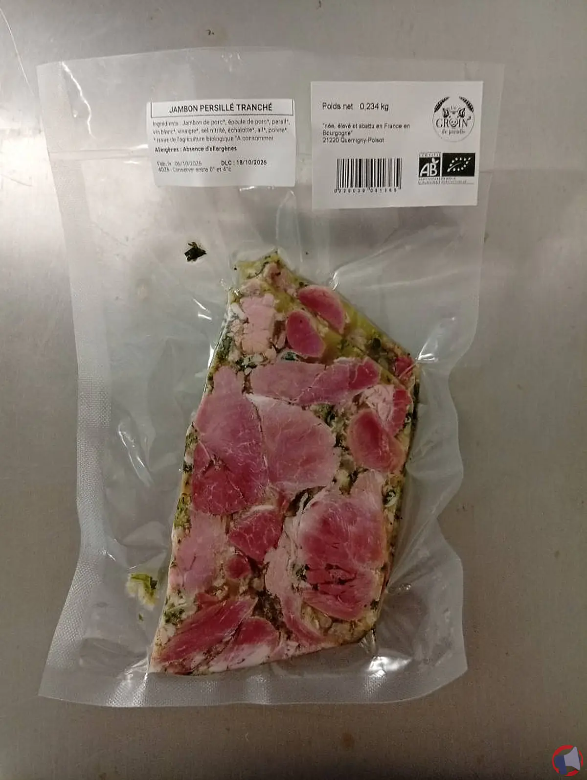 Rappel produit: groin paradis jambon persillé tranche — risques, conseils et démarches à suivre