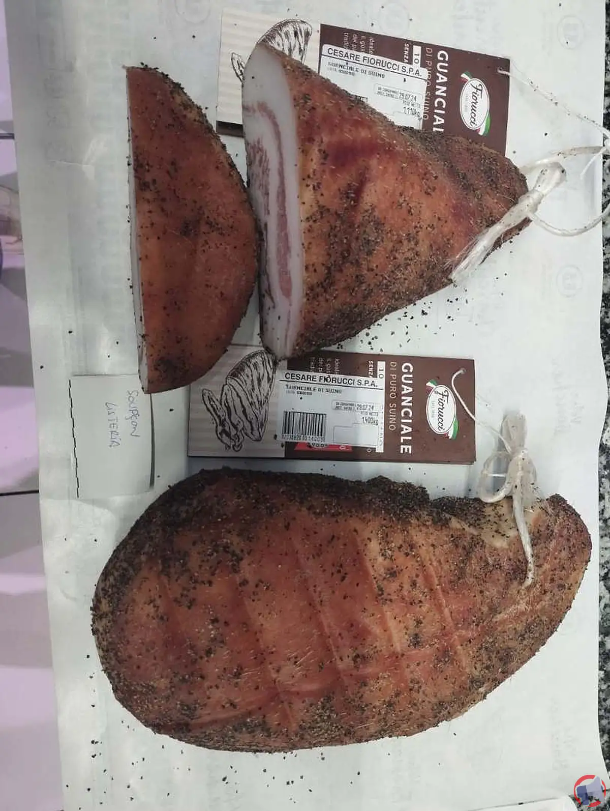 Rappel de Guanciale vendue à la tranche chez Super U Montrabé en raison de la présence de Listéria