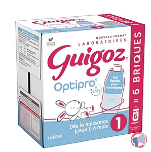 Rappel produit GUIGOZ Lait infantile liquide GUIGOZ