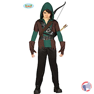 Rappel produit DEGUISEMENT ARCHER AVEC CEINTURON - TAILLE DU 5 AU 12 ANS GUIRCA