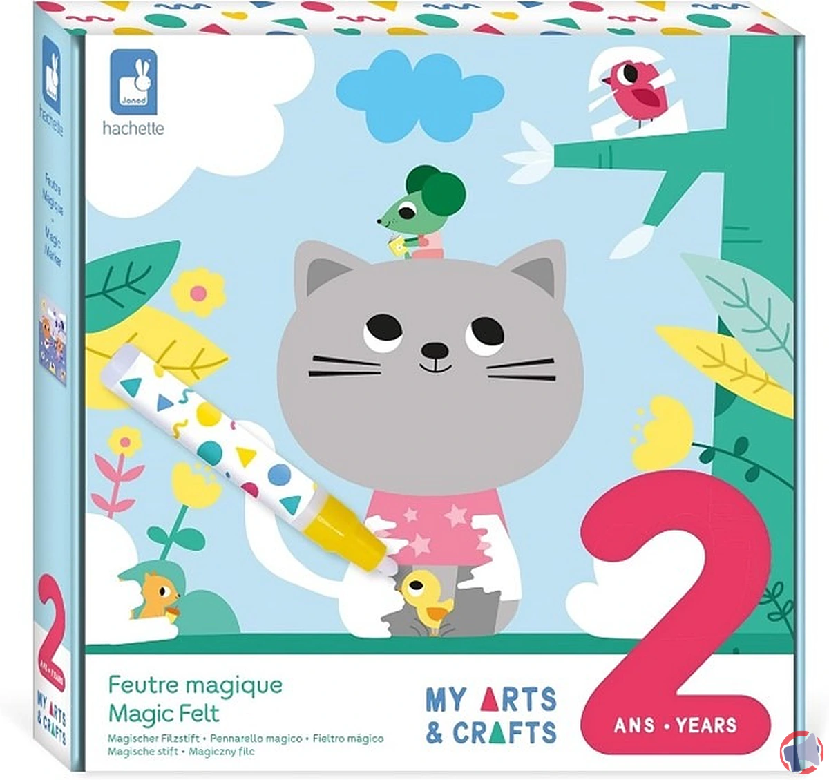 Rappel de produit : coffret feutre magique My Arts & Crafts de Hachette - Janod