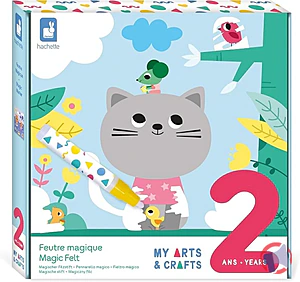 Rappel produit Coffret Feutre magique My Arts & Crafts Hachette - Janod