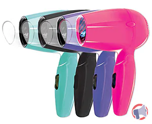 Rappel produit MINI SECHE CHEVEUX CALEIDO 800W HAIR ON PROFESSIONALE