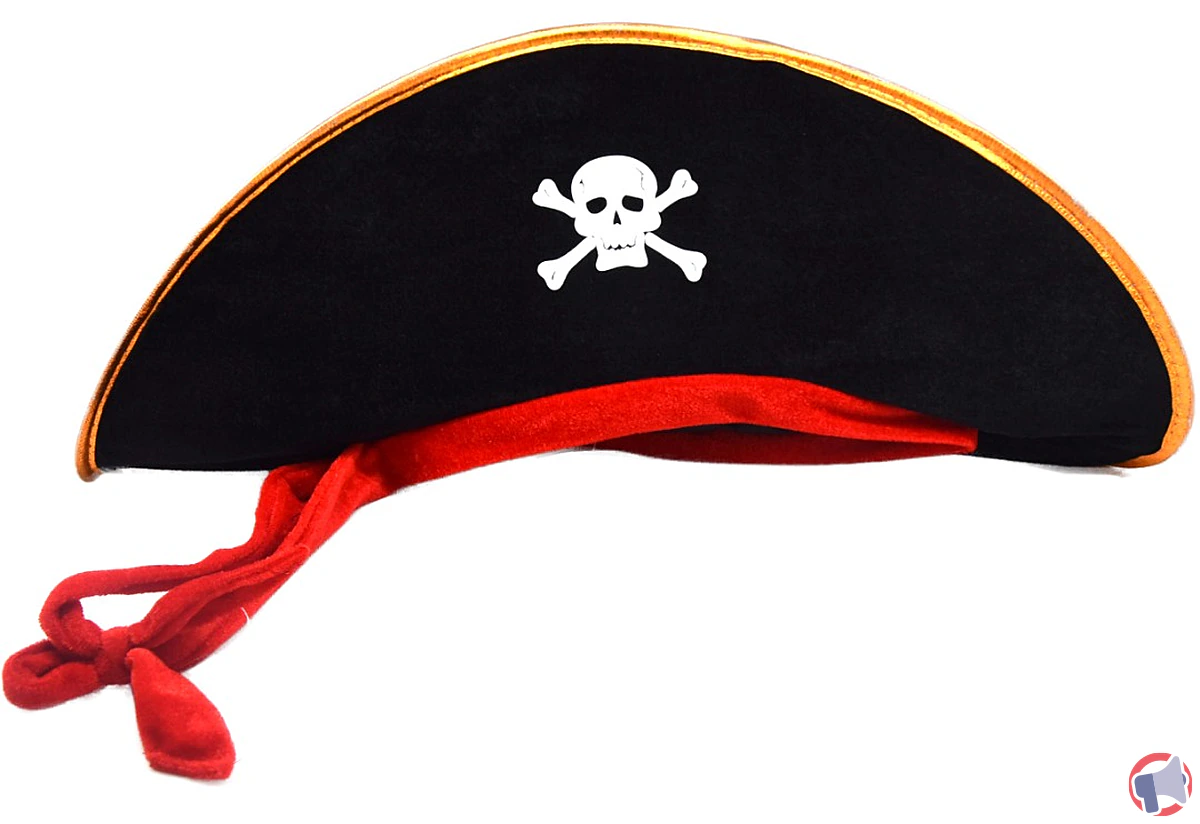 Rappel de sécurité : le chapeau pirate Han pour enfants de 6 à 8 ans
