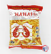 Rappel produit Craquelins saveur crevettes HANAMI (photo numéro 1)