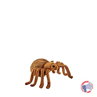 Rappel produit Peluche araignée brune 19 cm Hansa Creation (photo numéro 1)