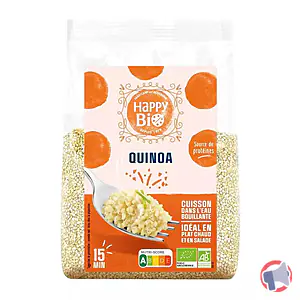 Rappel produit Quinoa vrac HAPPY BIO