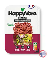 Rappel produit Haché végétal et gourmand Happyvore (photo numéro 1)