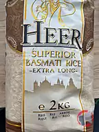 Rappel produit Heer SUPERIOR BASMATI RICE Heer (photo numéro 1)