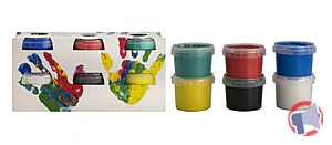 Rappel produit Peinture au doigt 6 pots x 80ml HEMA
