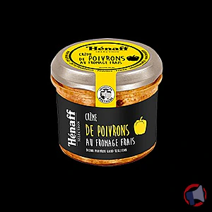 Rappel produit Crème de poivrons au fromage frais 90g HENAFF SELECTION