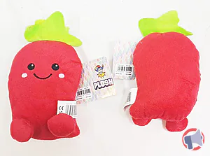 Rappel produit PELUCHE LEGUME KAWAII 15 cm HENBRANDT
