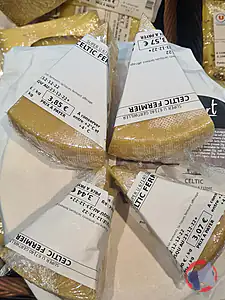 Rappel produit CELTIC FERMIER AU LAIT CRU HENNART