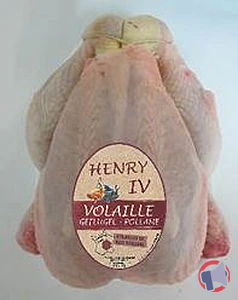 Rappel produit POULET SOUS FILM HENRI IV