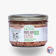 Rappel produit Henri et Jean Pâté de porc aux cèpes BIO