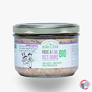 Rappel produit Pâté de porc à l'ail des ours BIO Henri et Jean