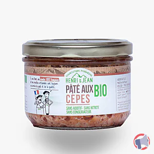 Rappel produit Pâté verrine aux cèpes BIO Henri et Jean
