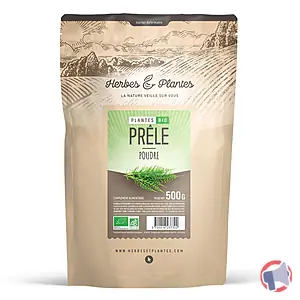 Rappel produit Poudre de prêle biologique 500g Herbes et Plantes