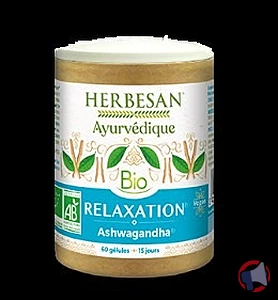Rappel produit Ashwagandha Bio 60 gélules Herbesan