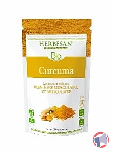Rappel produit Curcuma Bio 200g HERBESAN