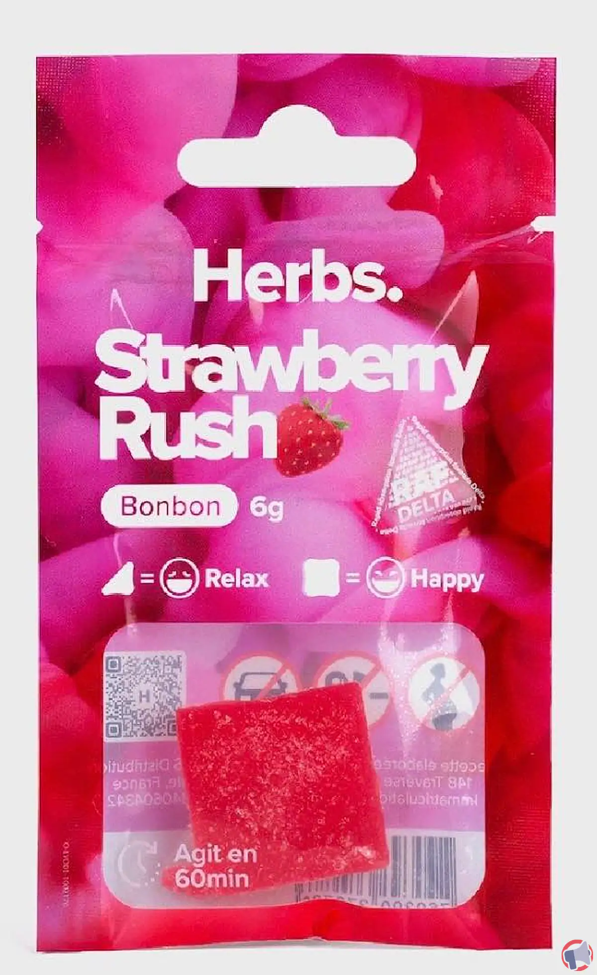 Rappel de bonbons à base de CBD de la marque Herbs pour risque d'intoxication