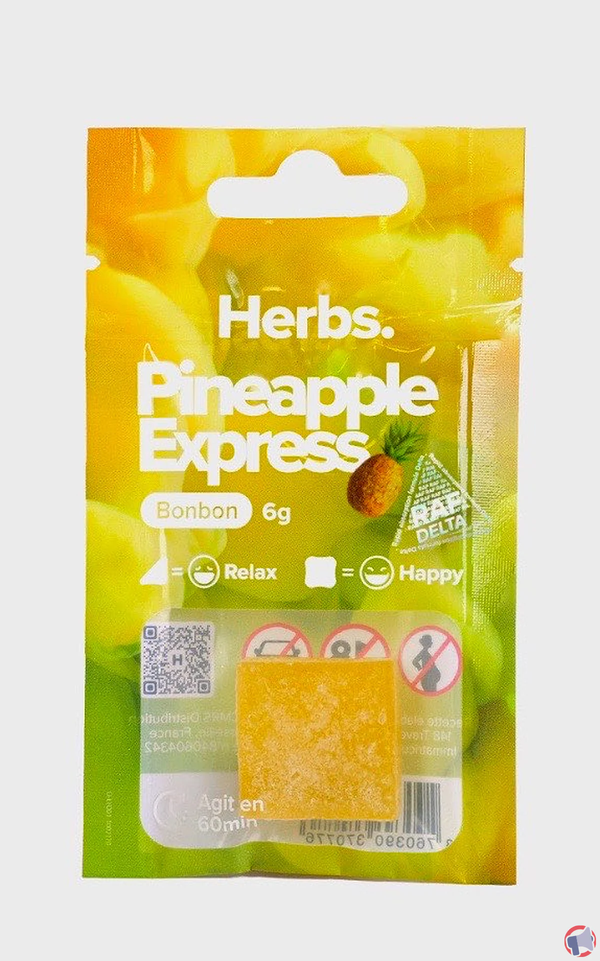 Rappel de bonbons à base de CBD de la marque Herbs pour risque d'intoxication