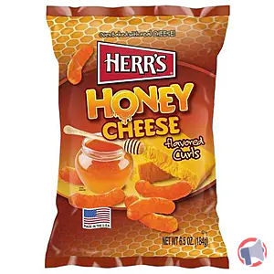 Rappel produit HERR'S HONEY CHEESE FLAVORED CURLS HERR FOODS INC