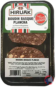 Rappel produit Boudin Basque Plancha Hiruak