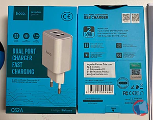 Rappel produit DUAL PORT CHARGER FAST CHARGING HOCO