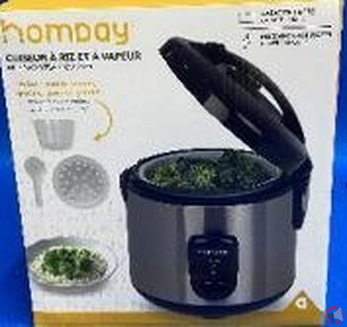 Rappel produit : cuiseur à riz Homday en raison d'un risque de choc électrique