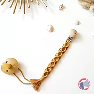 Rappel produit Attache tétine macramé Honorine& Jean (photo numéro 2)