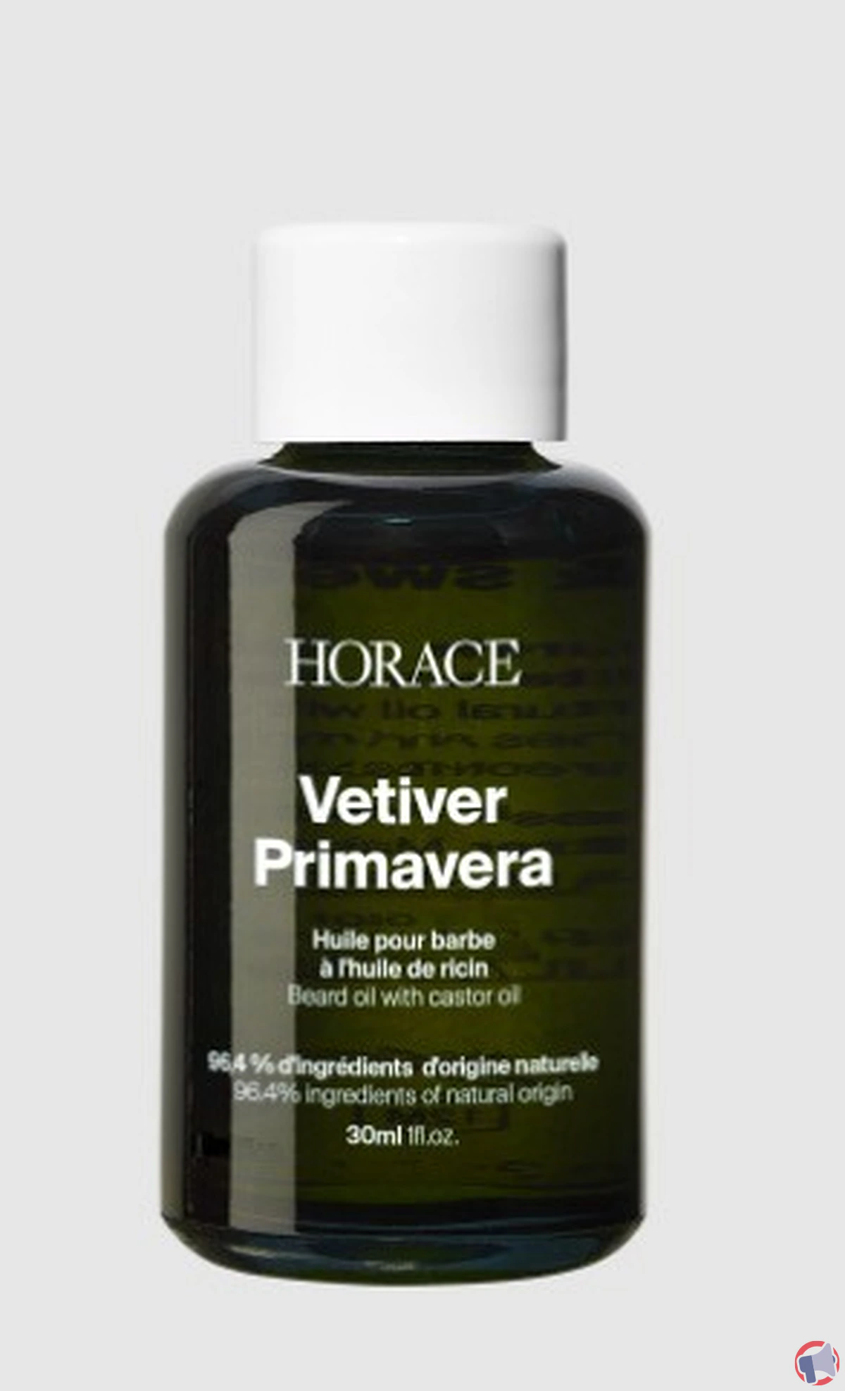Rappel produit : horace vetiver primavera huile pour barbe