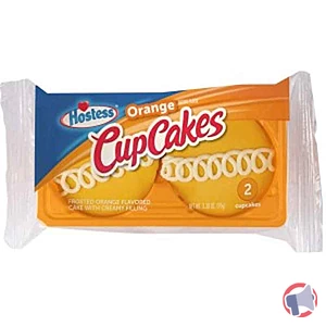 Rappel produit Cupcake orange Hostess