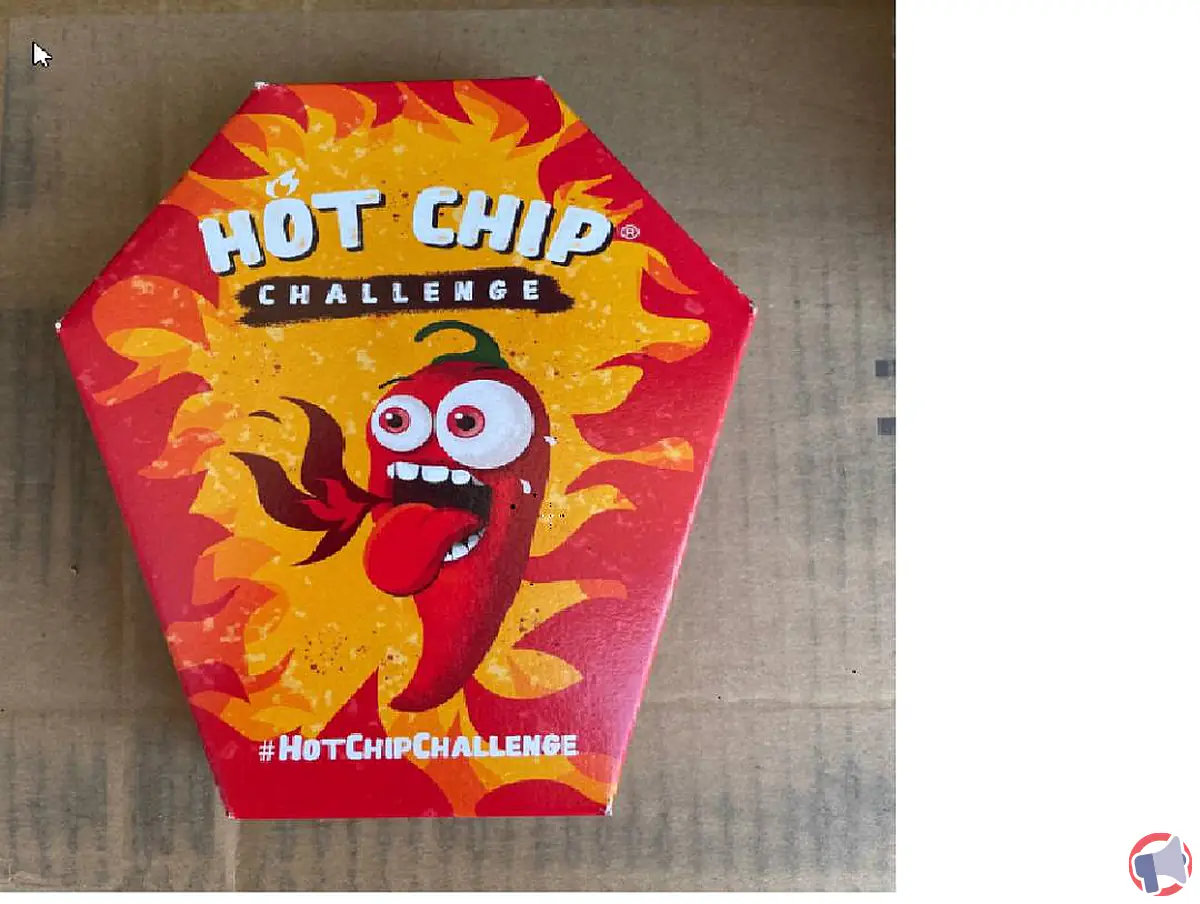 Rappel produit : HOT CHIP CHALLENGE version 3g et 2,8g pour anomalie d'étiquetage