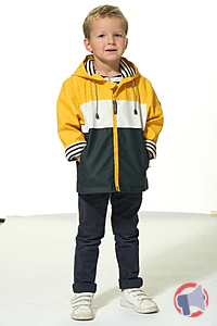 Rappel produit Ciré enfant tricolore avec capuche HUBLOT MODE MARINE