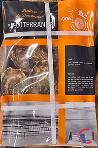 Rappel produit HUITRES DE BOUZIGUES HUITRES DE BOUZIGUES