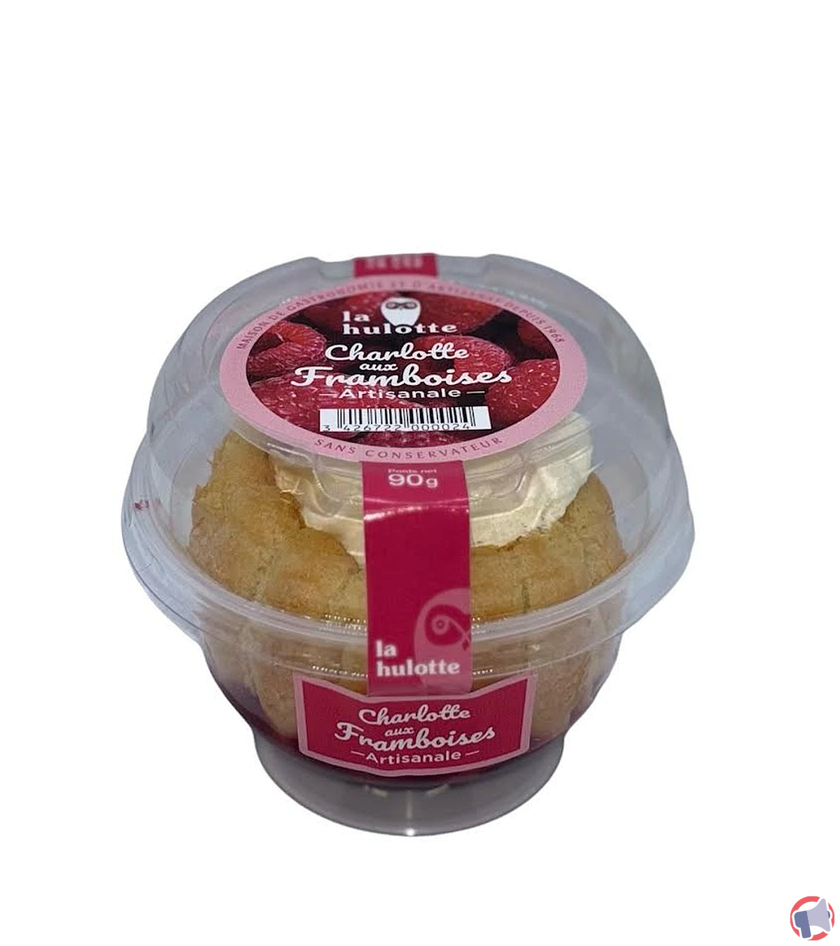 Rappel de produit : charlotte à la framboise 90g de la marque La Hulotte