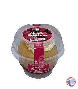 Rappel produit CHARLOTTE A LA FRAMBOISE 90g LA HULOTTE